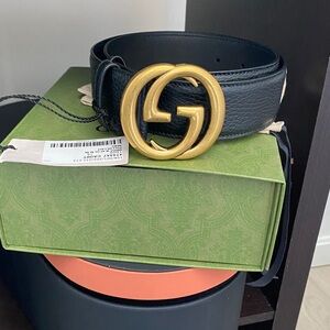 BBWT Gucci GG Marmont wide belt